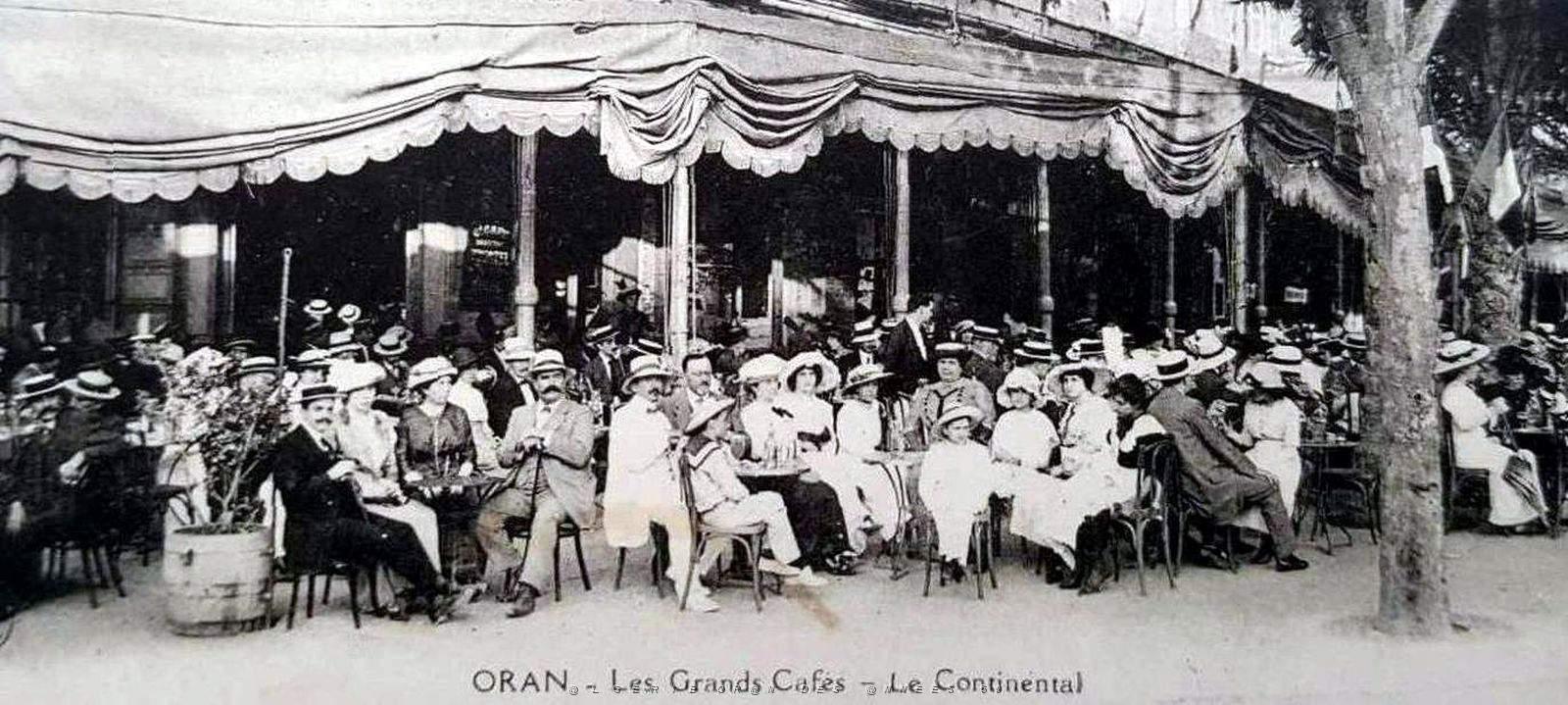 1899- Oran - Boulevard Seguin - Les Grands Cafes - Le Continental2.jpg